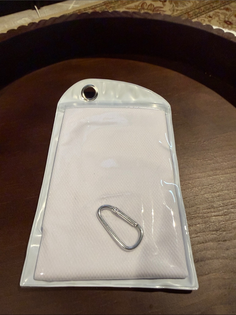 40x12 Cooling Towel with waterproof bag and carabiner